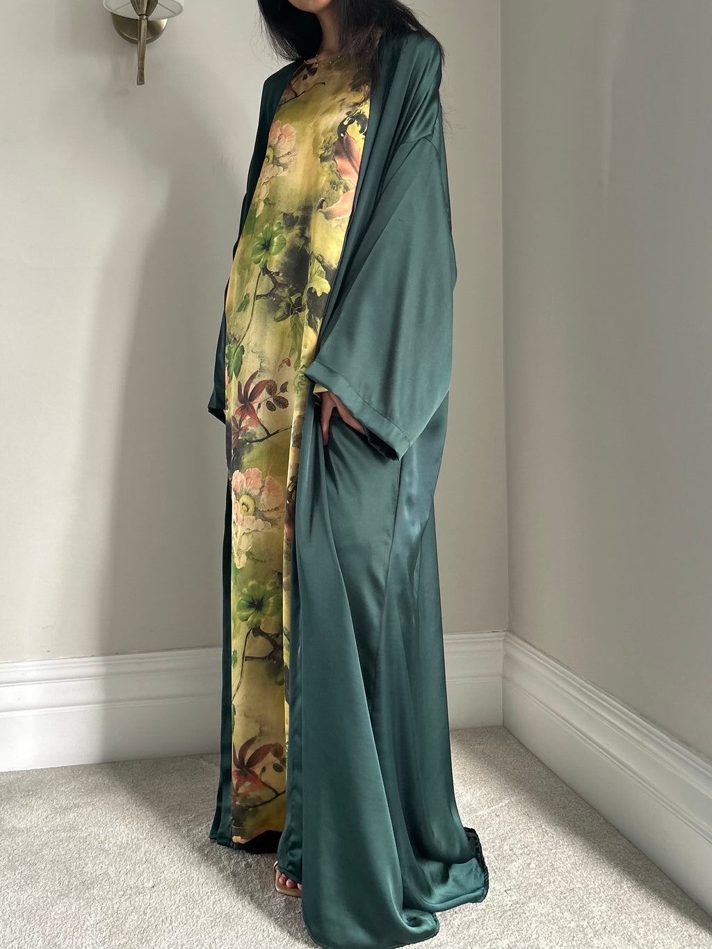 Hydrangea Kimono Set