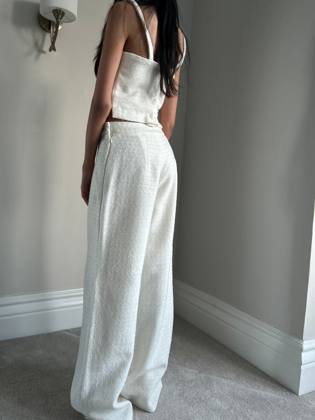 Bouclé Co-ord- Ivory