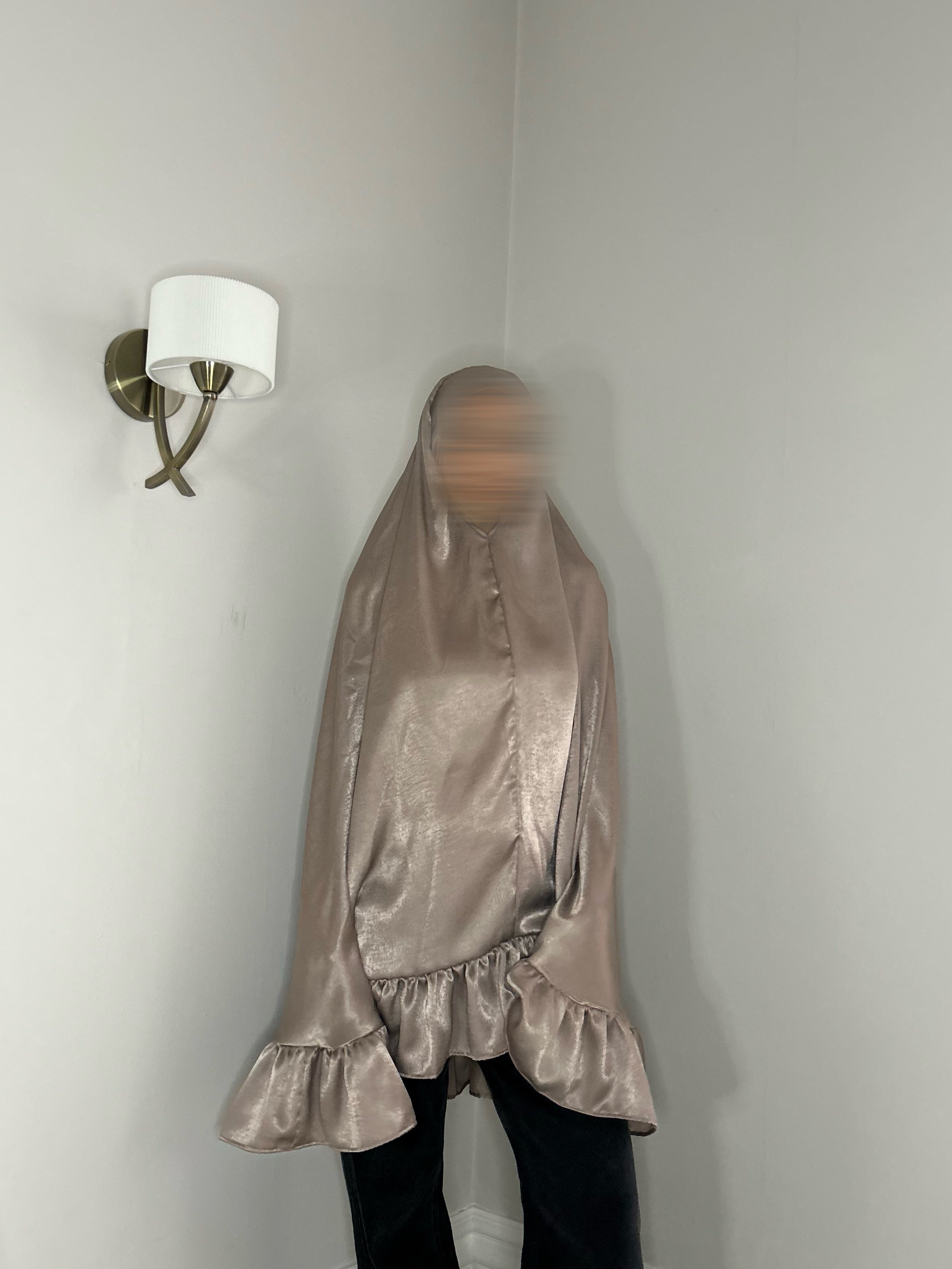 Dahlia Khimar - Mocha