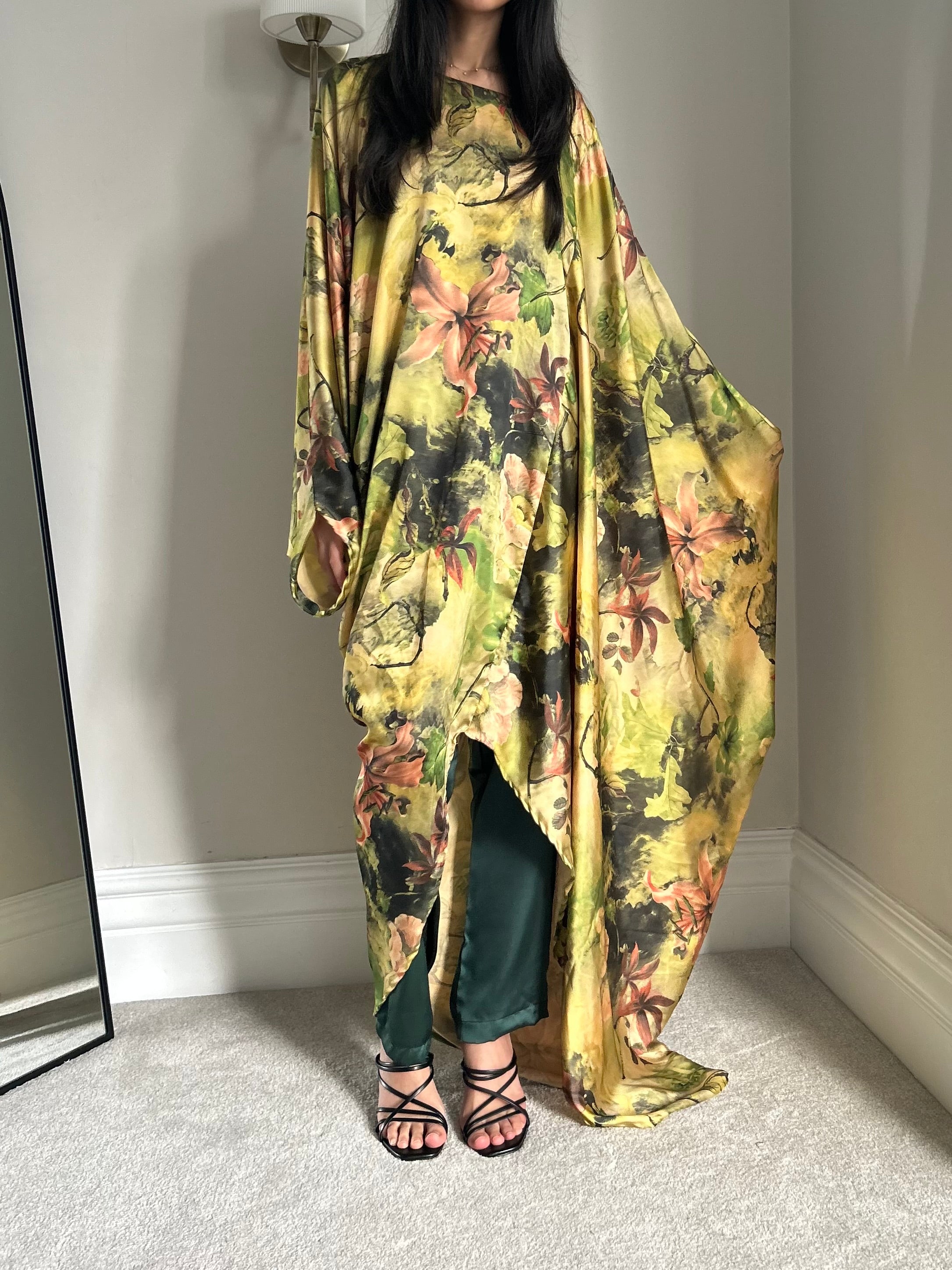 Hydrangea Dress & Trousers