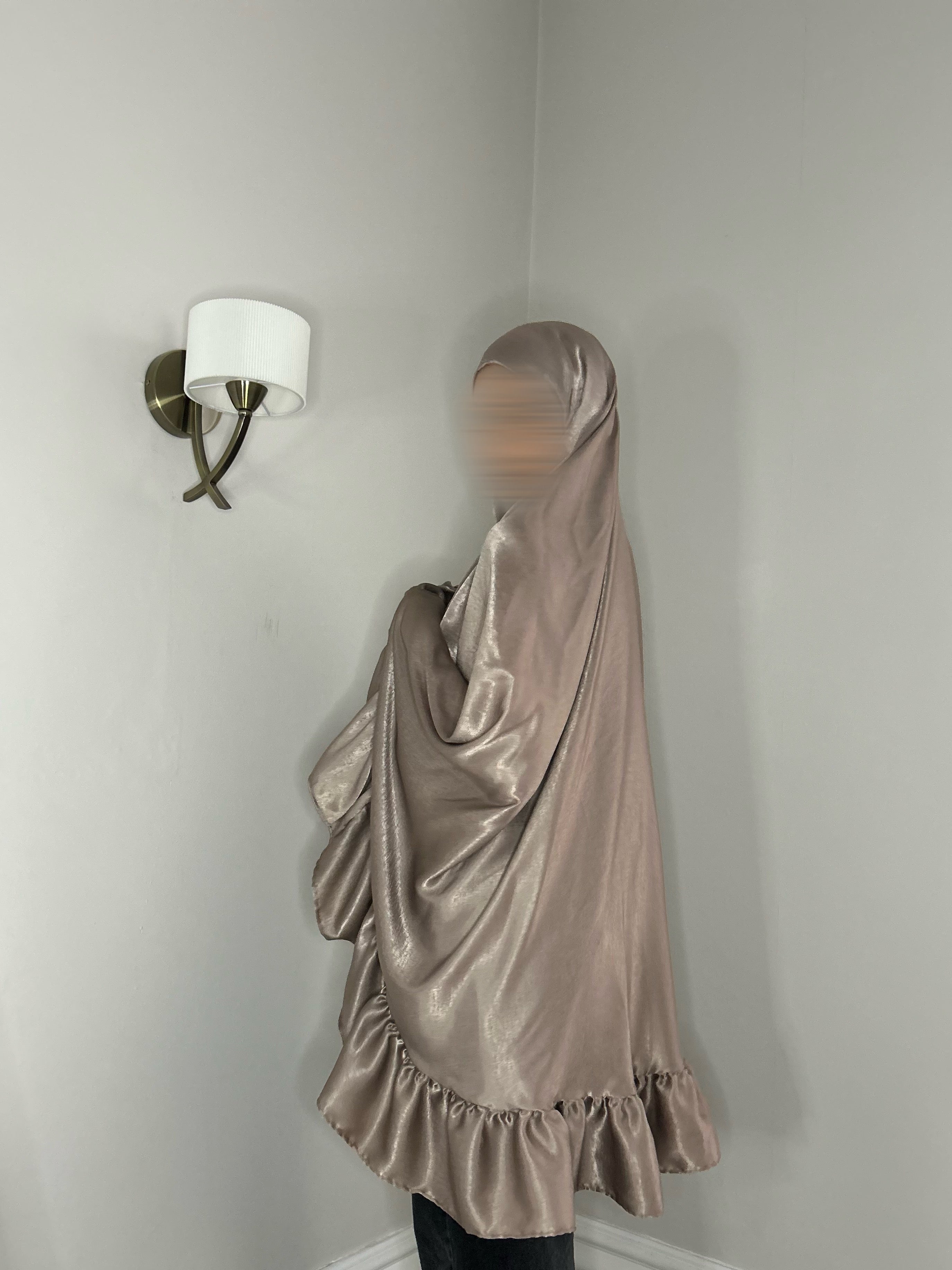 Dahlia Khimar - Mocha