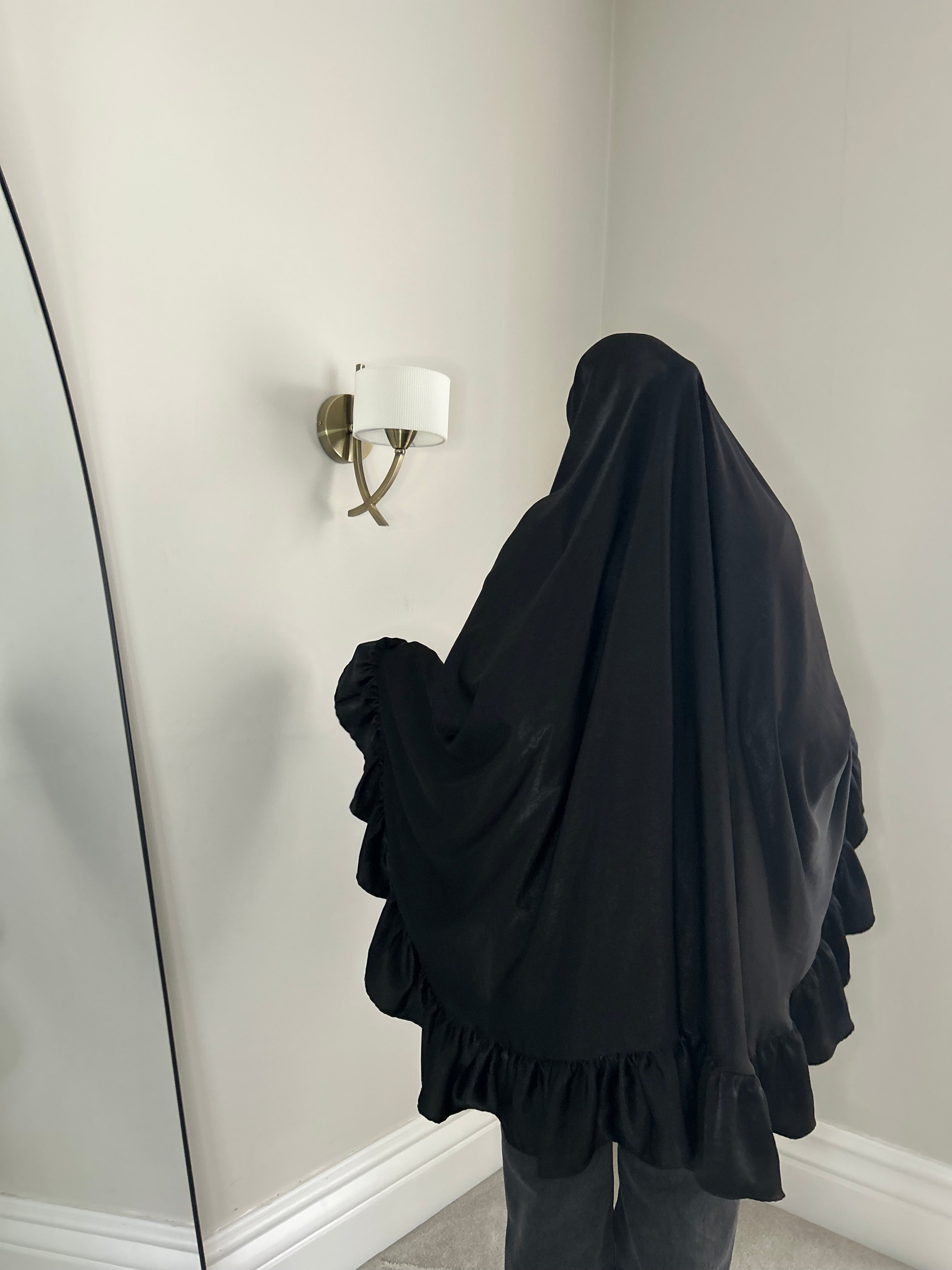 Dahlia Khimar - Black