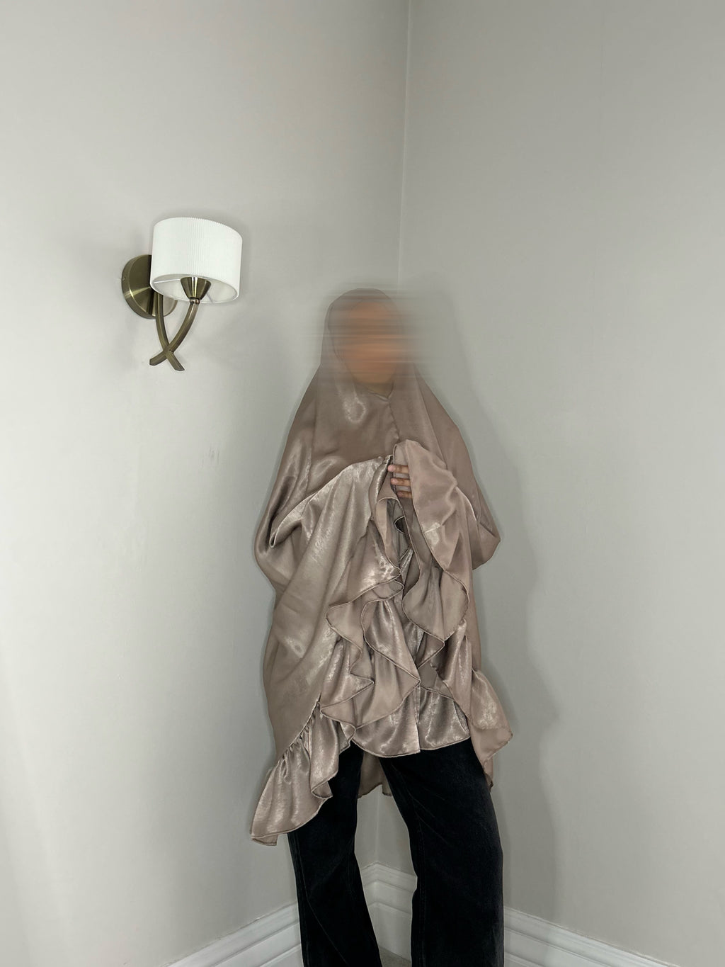 Dahlia Khimar - Mocha