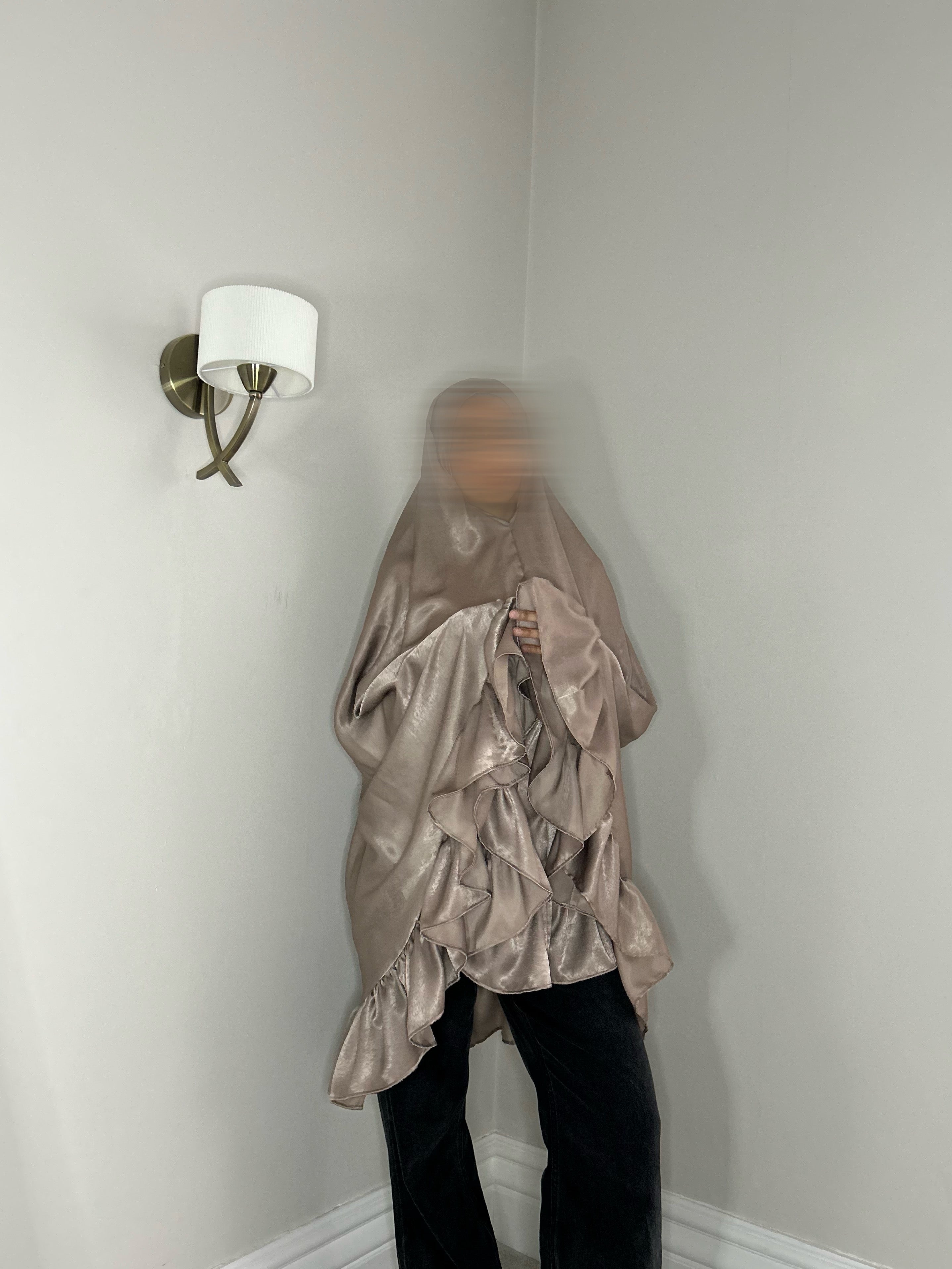 Dahlia Khimar - Mocha