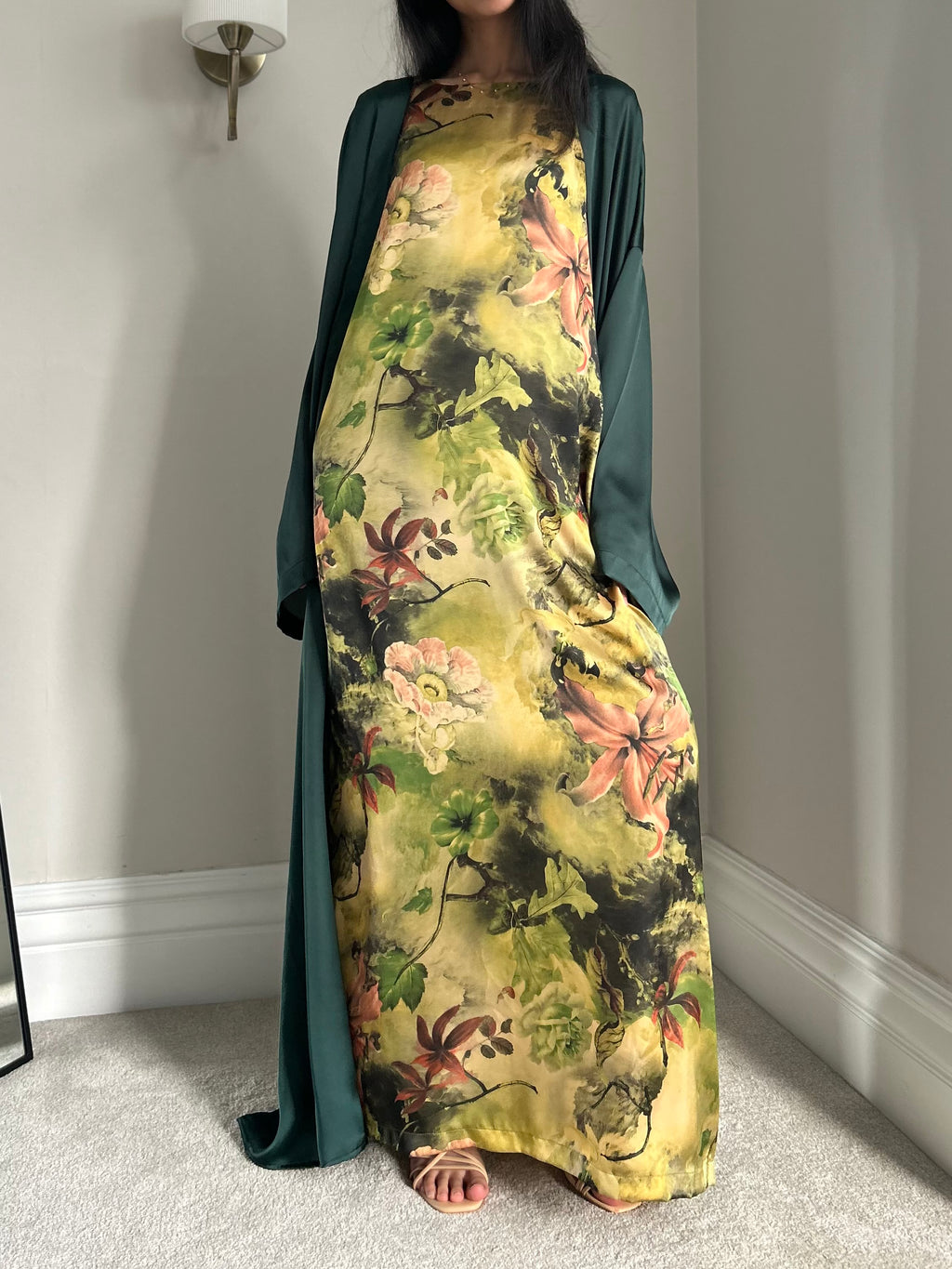 Hydrangea Kimono Set