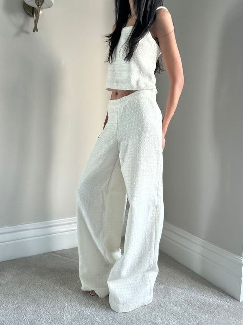 Bouclé Co-ord- Ivory