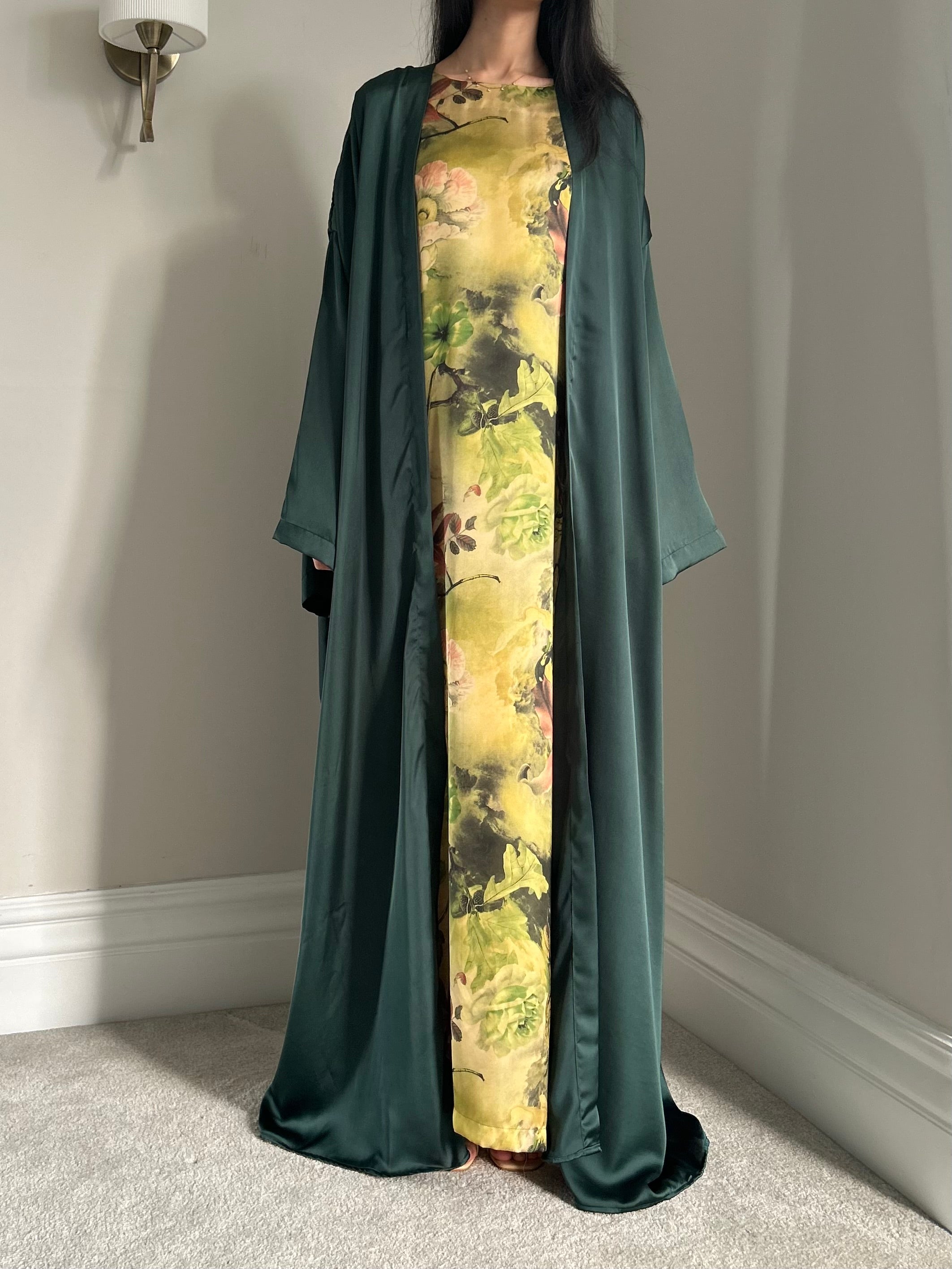 Hydrangea Kimono Set
