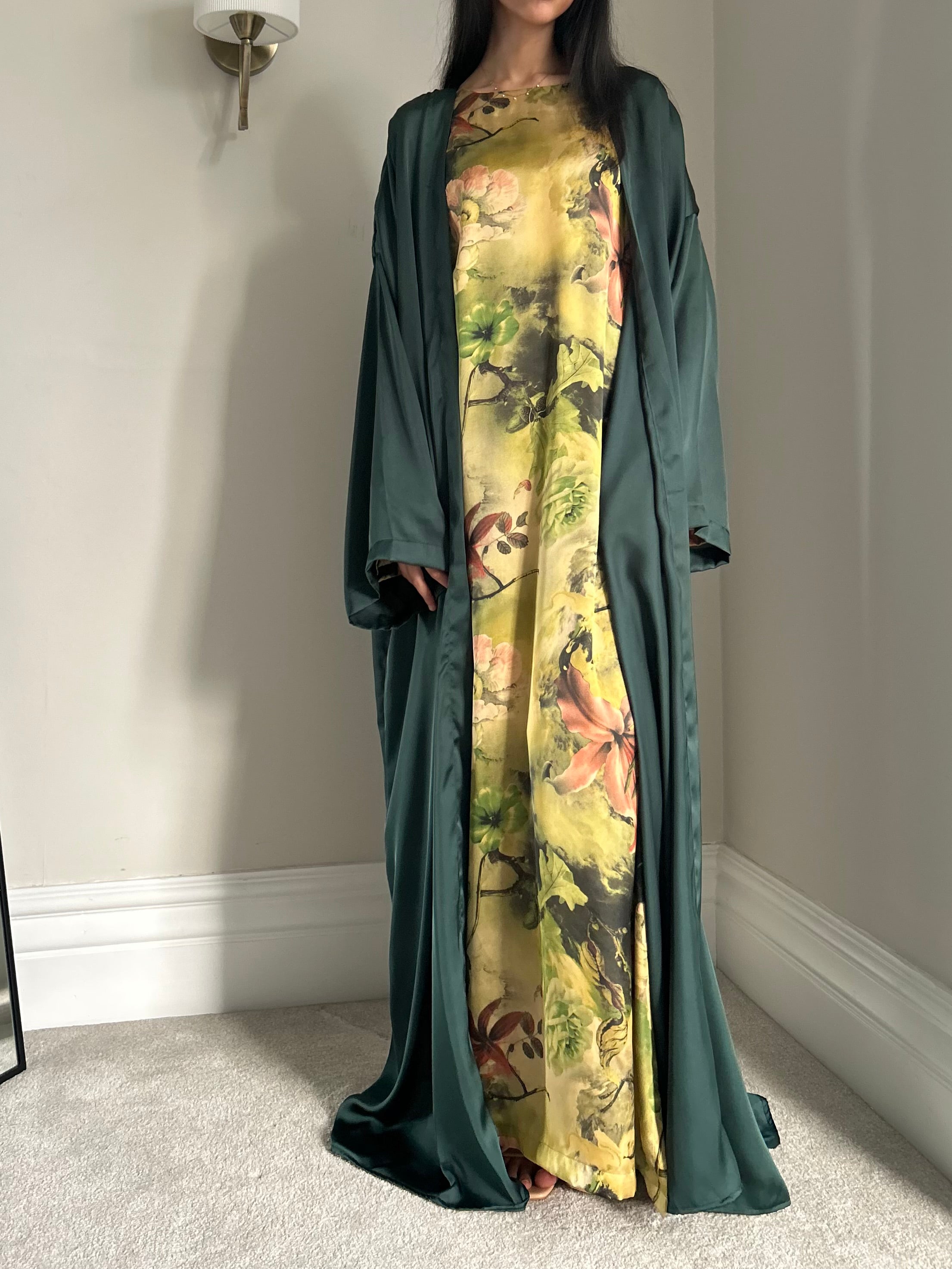 Hydrangea Kimono Set