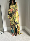Hydrangea Dress & Trousers