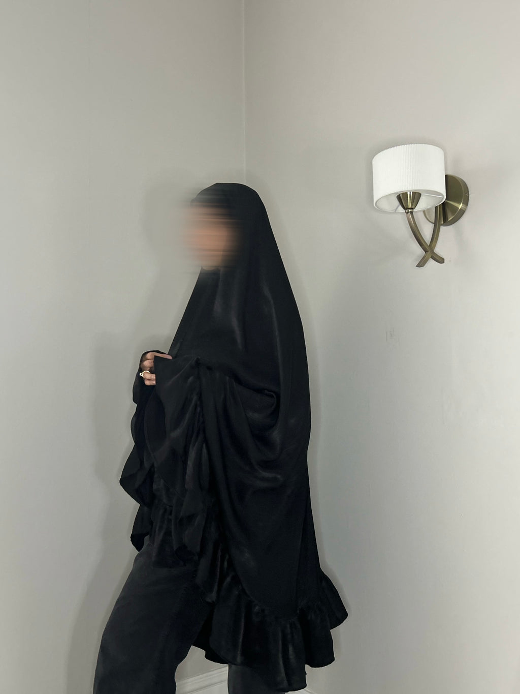 Dahlia Khimar - Black