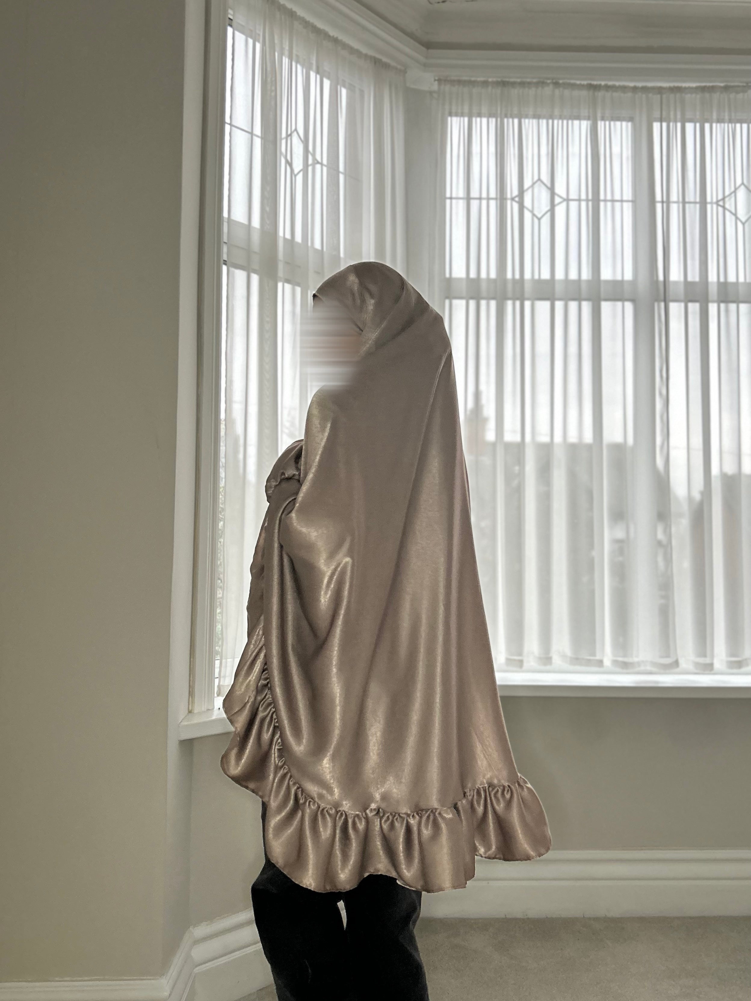 Dahlia Khimar - Mocha