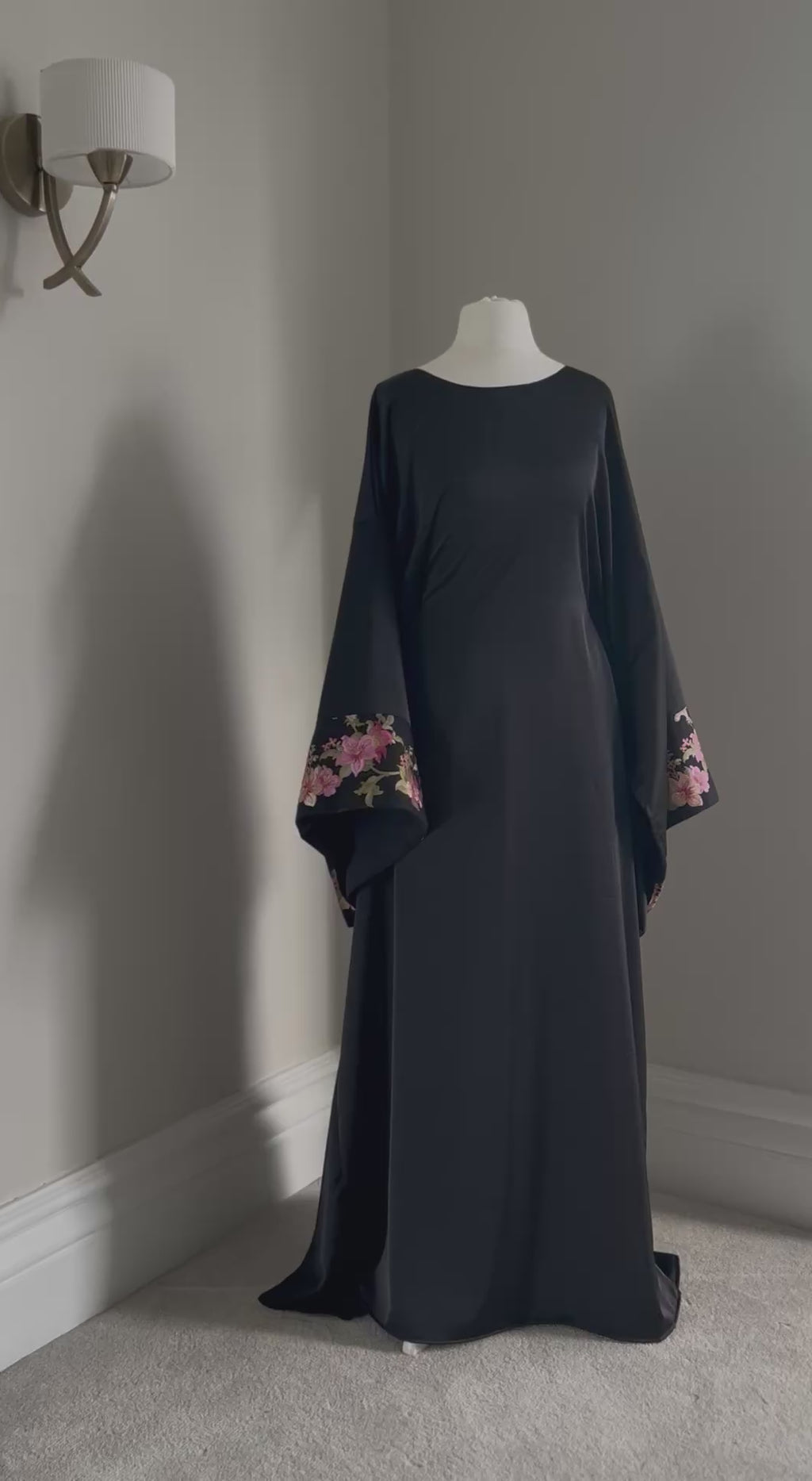 Primrose Abaya - Black